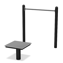 Horizontal Chin-Up Station